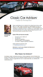 Mobile Screenshot of classiccaradvisors.com